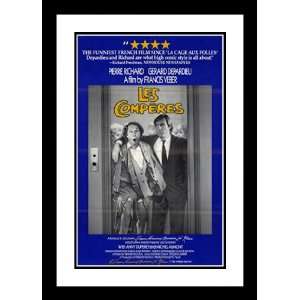  Les Comperes 20x26 Framed and Double Matted Movie Poster 