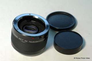 Contax C/Y 2X teleconverter lens Kiron MC7  