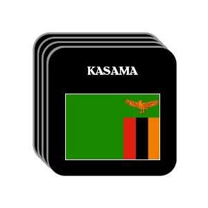  Zambia   KASAMA Set of 4 Mini Mousepad Coasters 