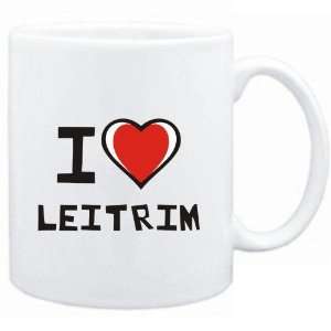  Mug White I love Leitrim  Cities