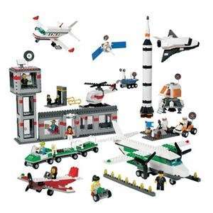   Worldwide Lego® Space and Airport Set (Set of 1176) Toys & Games