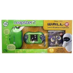  Leapster 2 Learning Game System with BONUS Case and Wall E 