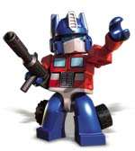 KRE O Transformers   OPTIMUS WITH TWIN CYCLES
