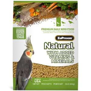   Natural Bird Diet for Cockatiels, 2.5 lbs.