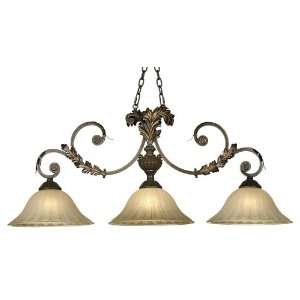   Collection Three Light Island Style Chandelier