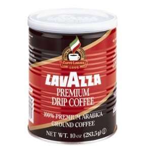 Lavazza Italian Premium Drip Ground Coffee (6 x 10.0 oz cans)