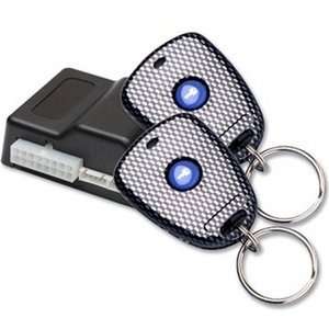  Start and Keyless Entry System with Two 1 Button Remote Controls Car