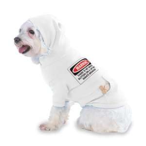   BREAKFAST Hooded (Hoody) T Shirt with pocket for your Dog or Cat LARGE