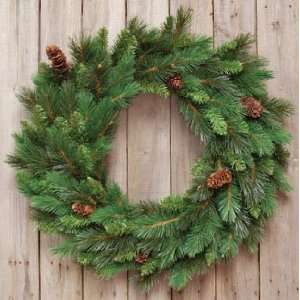  Majestic Pine Wreath with Pine Cones   24 Kitchen 