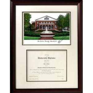  ECU East Carolina University Mahogany Diploma Frame 