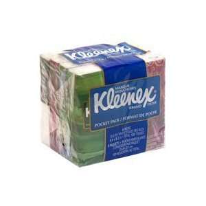  Kleenex Pocket Pack 2 Ply Facial Tissues, 15 Tissues (Pack 