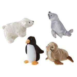  Polar Knuckleheads Finger Puppet Set Toys & Games