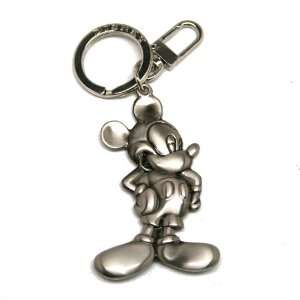  Disney Mickey Mouse Retro Pewter Keychain & Keyring Toys 
