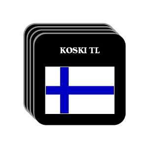  Finland   KOSKI TL Set of 4 Mini Mousepad Coasters 