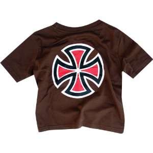  Independent Bar Cross Toddler Tee 2t [Brown] Sports 