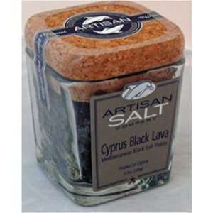Cyprus Black Lava Artisan Cork Top Jar 5 Oz  Grocery 