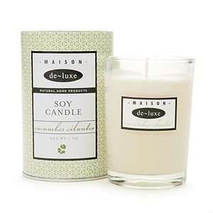    luxe MAISON Pure Soy Candle, Cucumber Cilantro, 7 oz