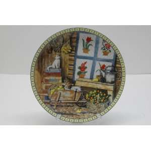  Knowles Cozy Country Corners Apple Antics Collectible Plate 