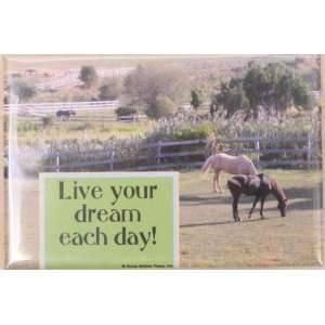  Live Your Dream Magnet 