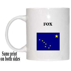  US State Flag   FOX, Alaska (AK) Mug 