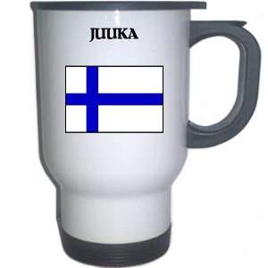  Finland   JUUKA White Stainless Steel Mug Everything 