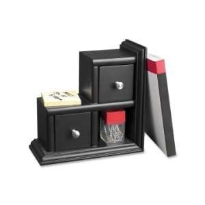  Victor Wood Reversible Bookend Midnight Black Collection 
