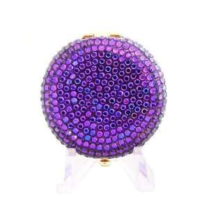  Heliotrope Deep Purple Glitterball Crystal Estee Lauder 