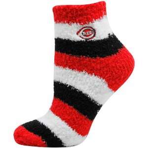  Cincinnati Reds Womens Pro Stripe Sleep Soft Socks 