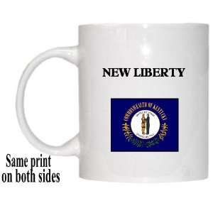    US State Flag   NEW LIBERTY, Kentucky (KY) Mug 