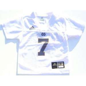   Baby Notre Dame White College Football Jersey