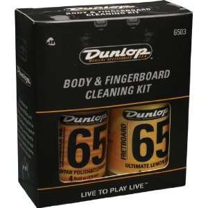   Dunlop System Body and Fingerboard Cleaning Kit Musical Instruments