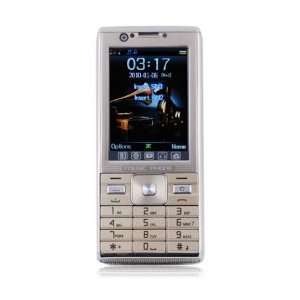   FM Music Touch Screen Cell Phone Apricot (2GB TF Card) Electronics