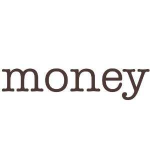  money Giant Word Wall Sticker
