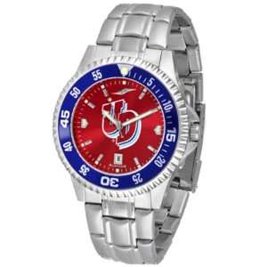   Mens Watch with Steel Band and Colored Bezel