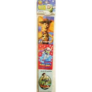  Toy Story 3 Pack of 6 Count Crayons Health & Personal 