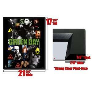    Framed Green Day Punk Rock Collage Poster Fr101119A