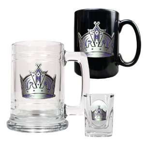   NHL 15oz Tankard, 15oz Ceramic Mug & 2oz Shot Glass Set   Primary Logo