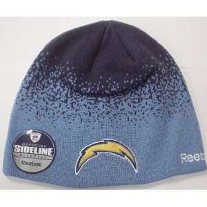   Diego Chargers Cuffless Reebok Knit Hat 