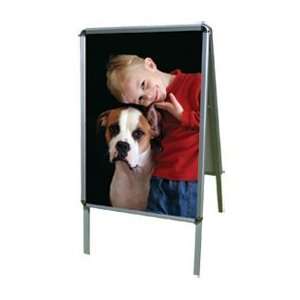    Aluminum A Frame Poster Stand   Double Sided
