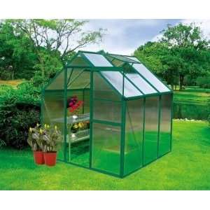  Earthcare Basic 6 x 6 Hobby Greenhouse Kit Patio, Lawn & Garden