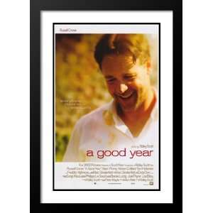  A Good Year 20x26 Framed and Double Matted Movie Poster 