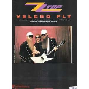  Sheet Music Velcro Fly ZZ Top 181 