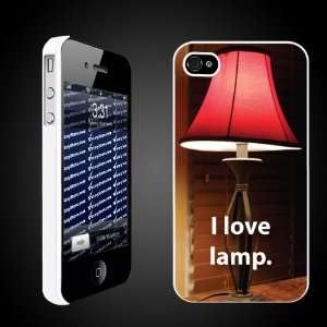  Anchor Man Movie Themed I Love Lamp  WHITE Protective 