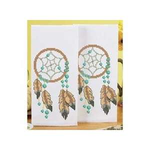  Dream Catcher Towel Pair Arts, Crafts & Sewing