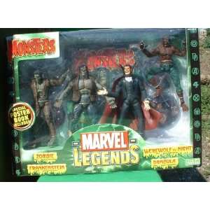  Marvel Legends Monsters Set Werewolf , Dracula, Zombie 