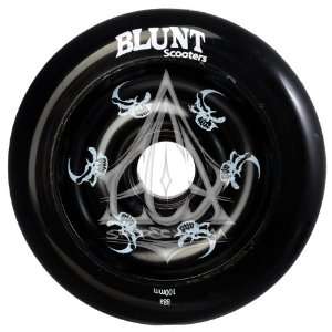  Blunt Wheel Skulls Black Black 100mm 