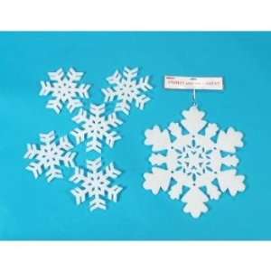  Individually Hanging Christmas Snow Flakes Case Pack 72 
