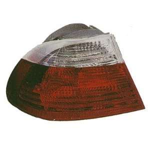 2000 00 BMW 323/328 TAILLIGHT COUPE, WITH WHITE LENS, PASSENGER SIDE