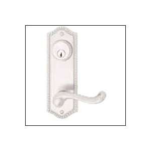  Emtek Decorative Plate Locks 7090, 7091, 7095 Keyed