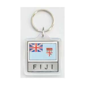  Fiji   Country Lucite Key Ring Patio, Lawn & Garden